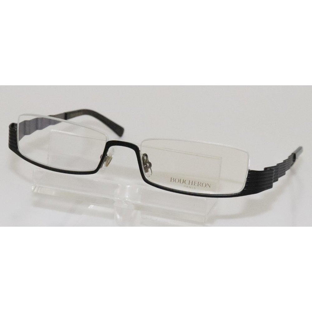 New Boucheron Matte Black Reading  glasses Eyeglasses